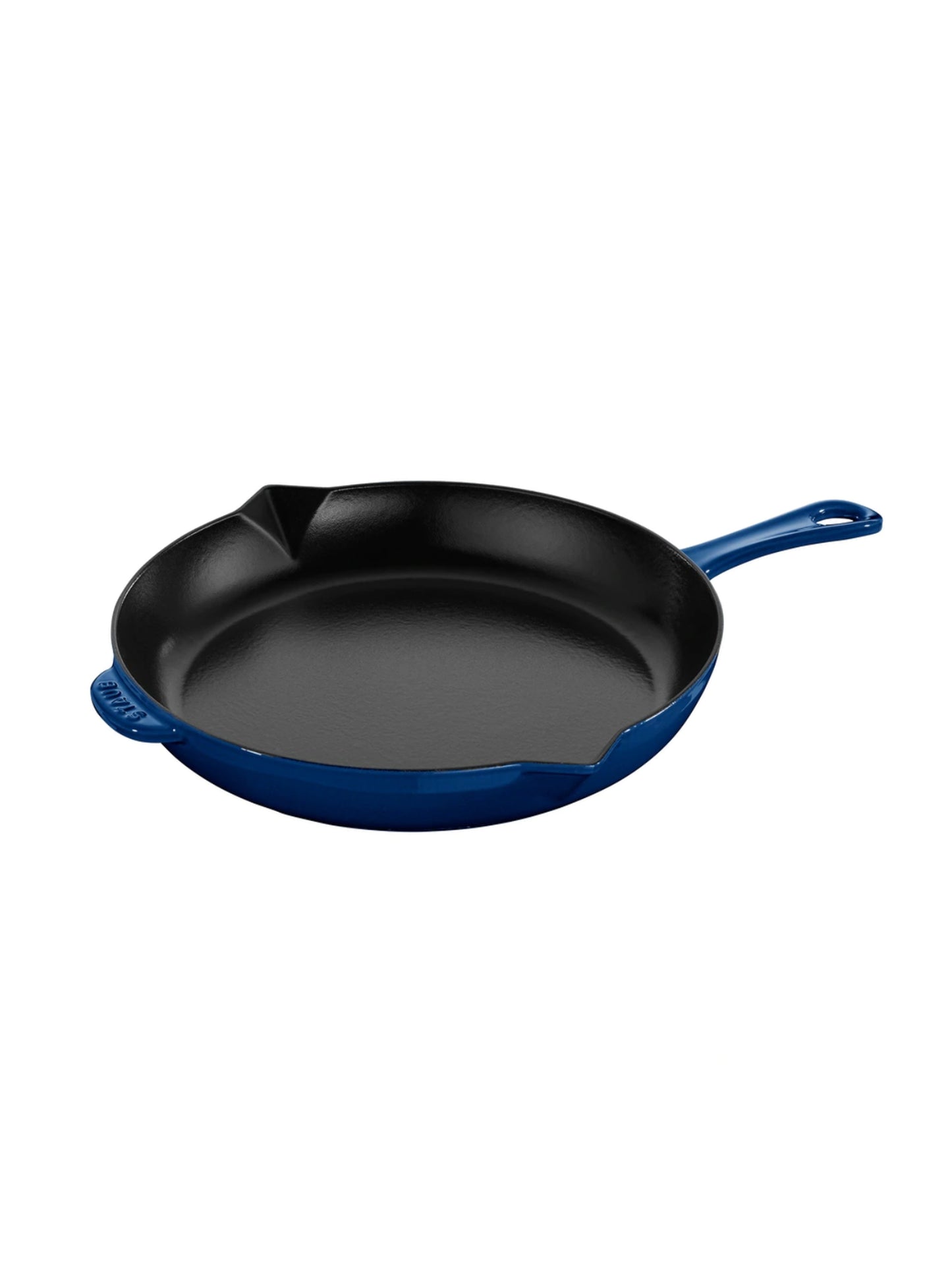 Staub Cast Iron 12 Inch Fry Pan Dark Blue Weston Table