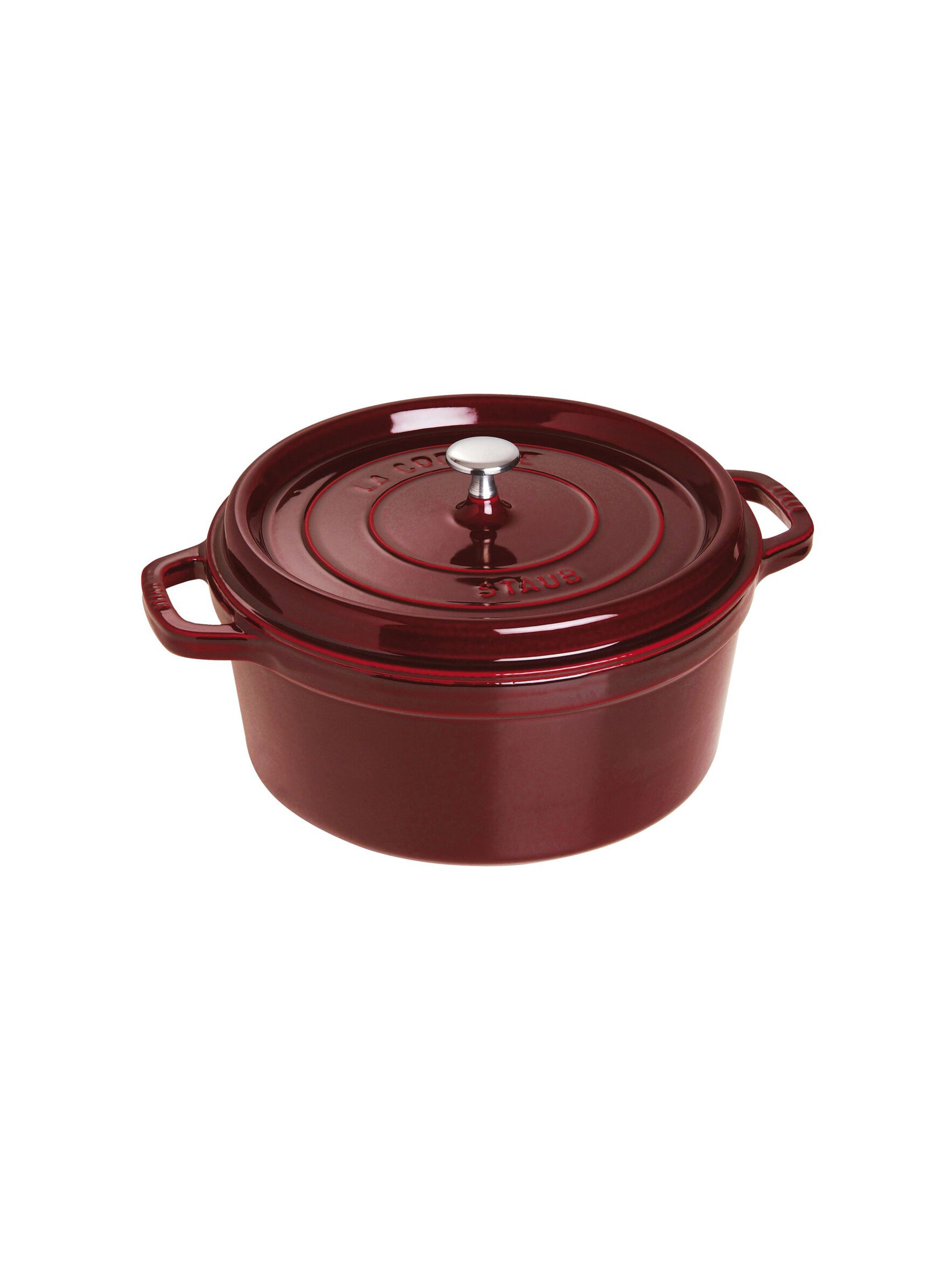 Agnelli Cast Iron Round Cocotte With Lid, 7-Quart – AgnelliUSAShop