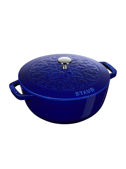 Staub Essential Lilly 3.75 Quart Dark Blue Weston Table