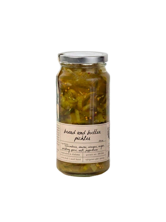 Stone Hollow Farmstead Bread and Butter Pickles Weston Table