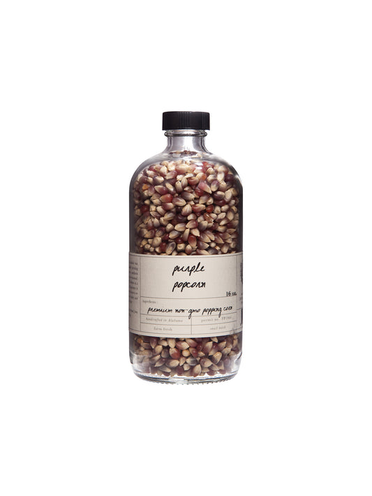 Stone Hollow Farmstead Purple Popcorn Weston Table