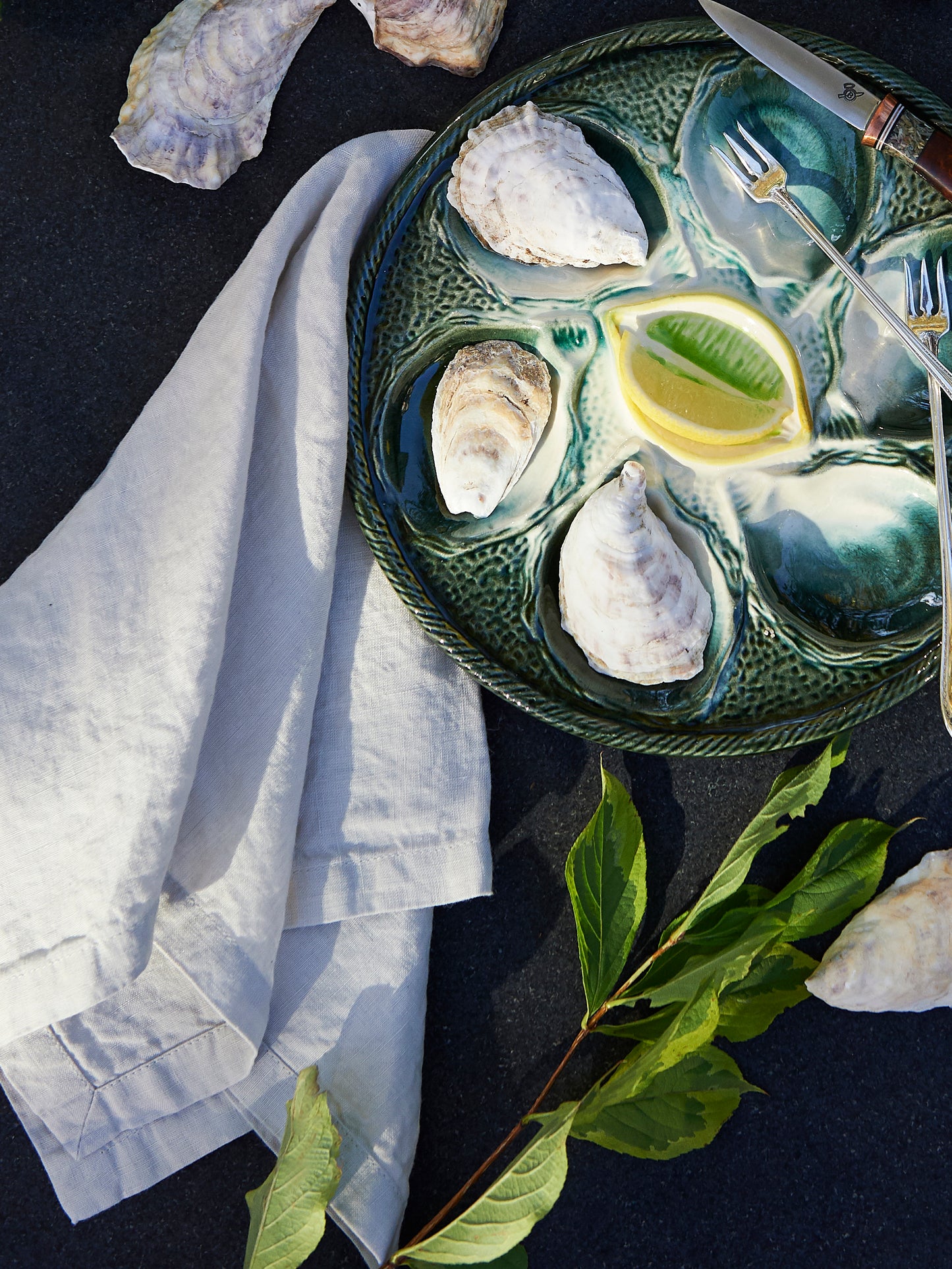 Stonewashed Silver Linen Collection Silver Weston Table