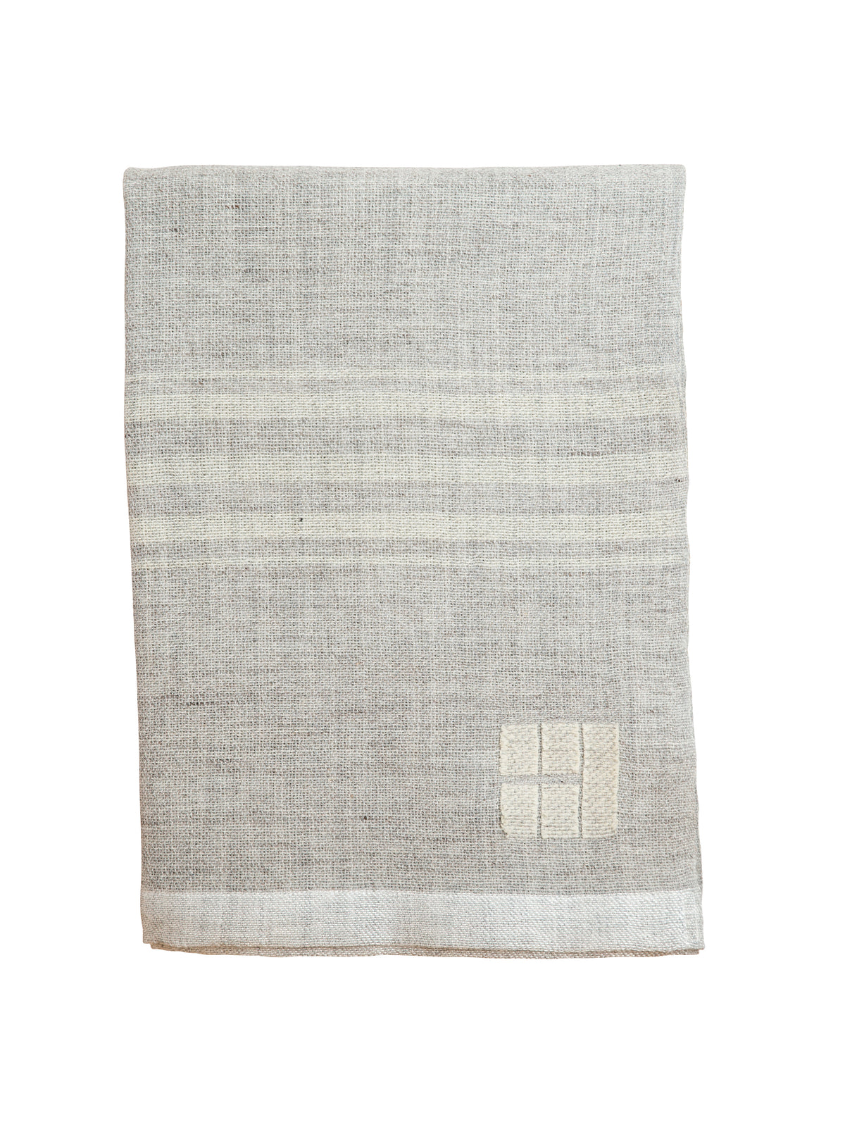 Swans Island Heritage Throw White Weston Table