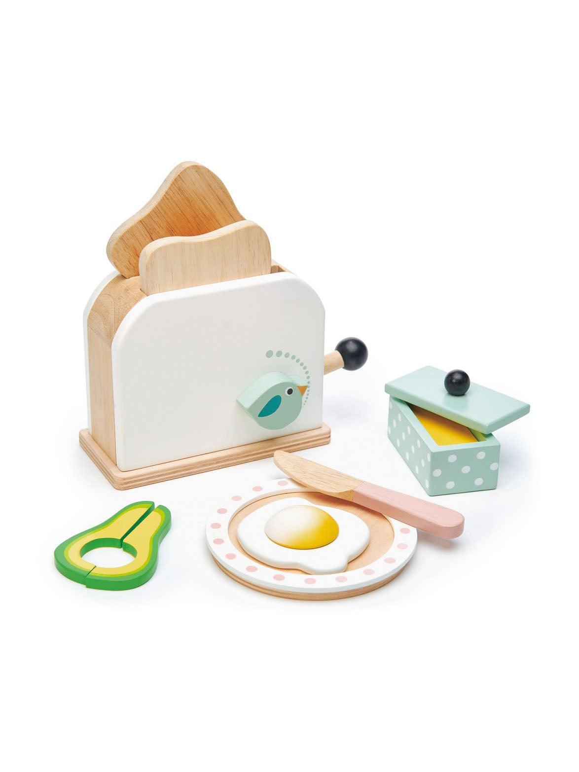 Tender Leaf Toys Breakfast Toaster Set Weston Table