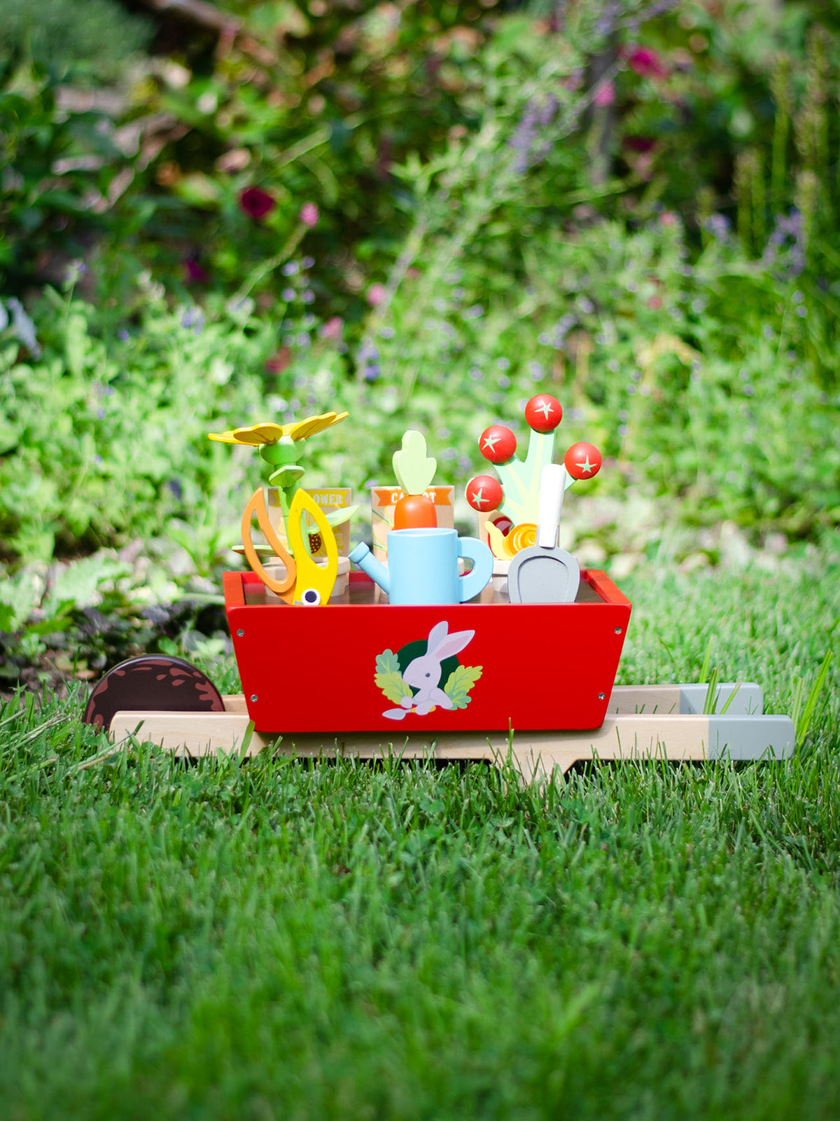 Tender Leaf Toys Garden Wheelbarrow Set Weston Table