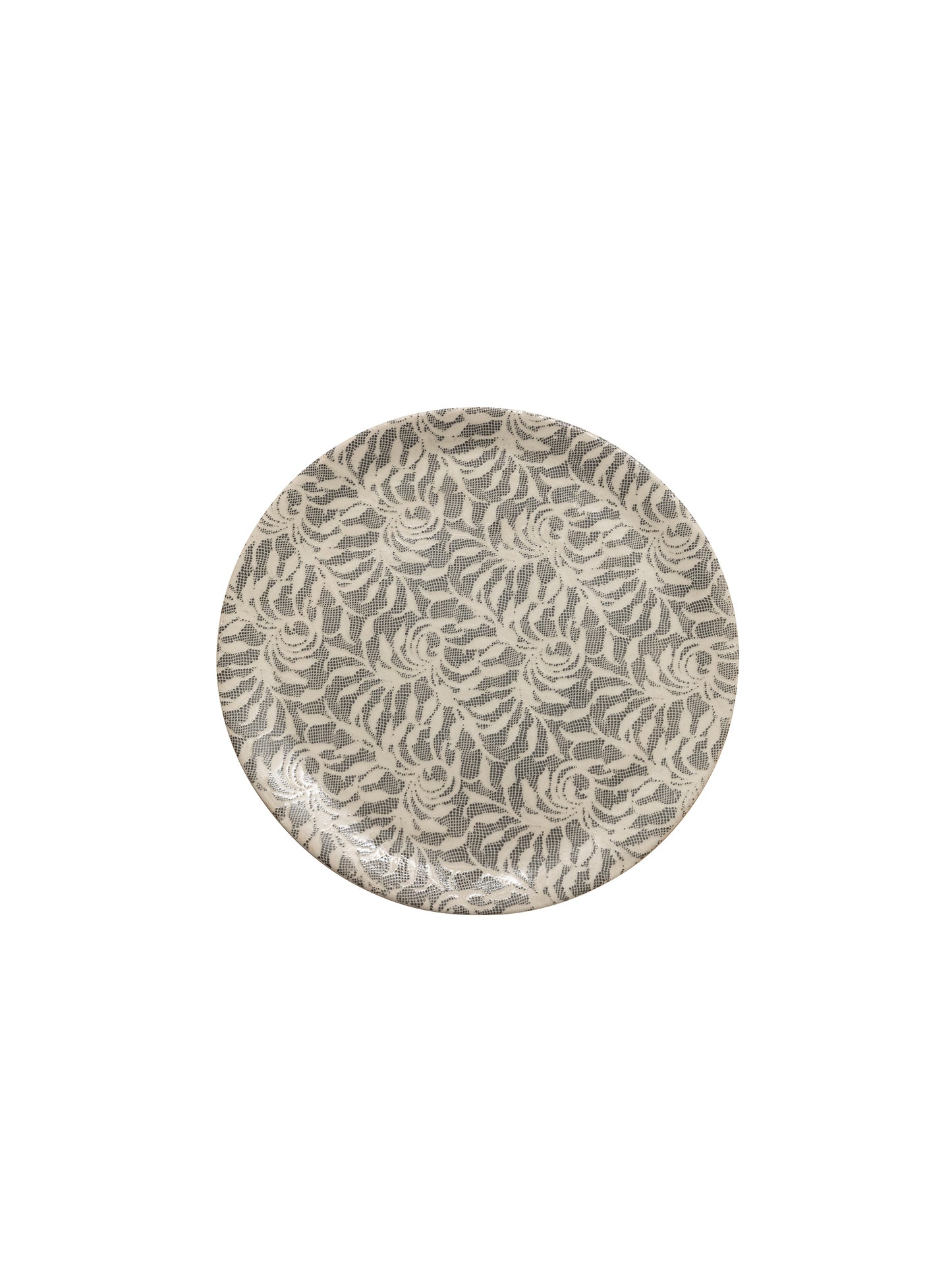Terrafirma Ceramics Charcoal Charger Laurel Weston Table