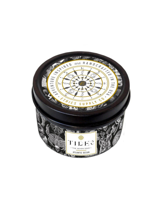 TIDES Seven Seas Candle Atlantic Ocean Weston Table