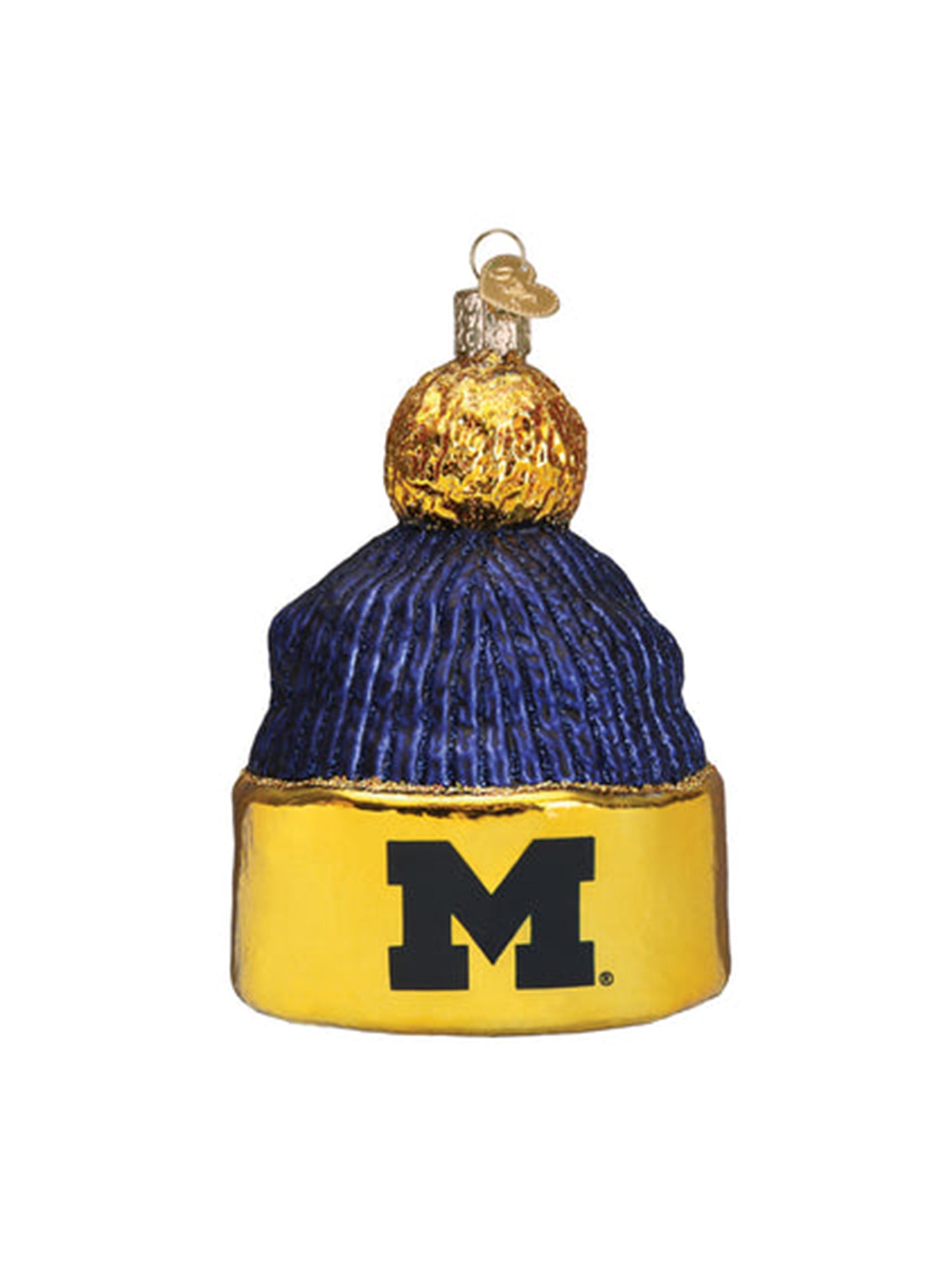 University of Michigan Ornaments Beanie Weston Table