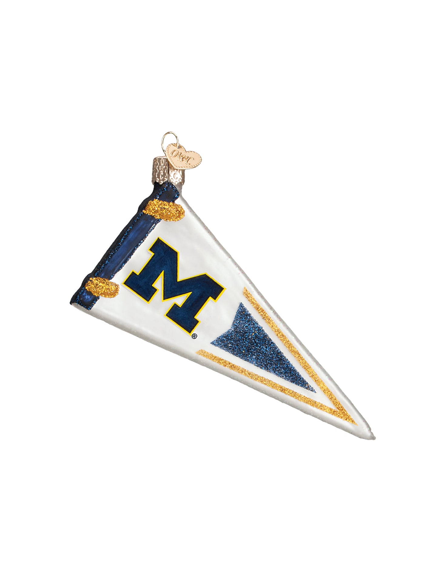University of Michigan Ornaments Pennant Weston Table