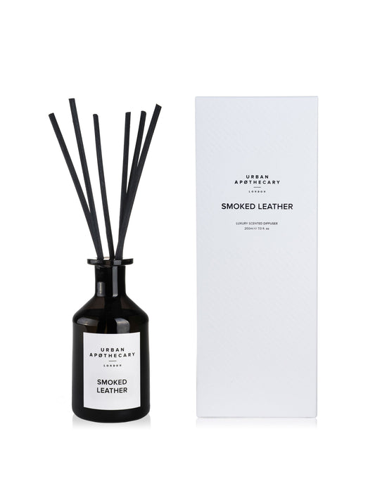 Urban Apothecary Luxury Smoked Leather Diffuser Weston Table