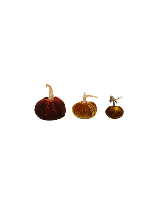 Velvet Pumpkin Autumn Trio Small Weston Table