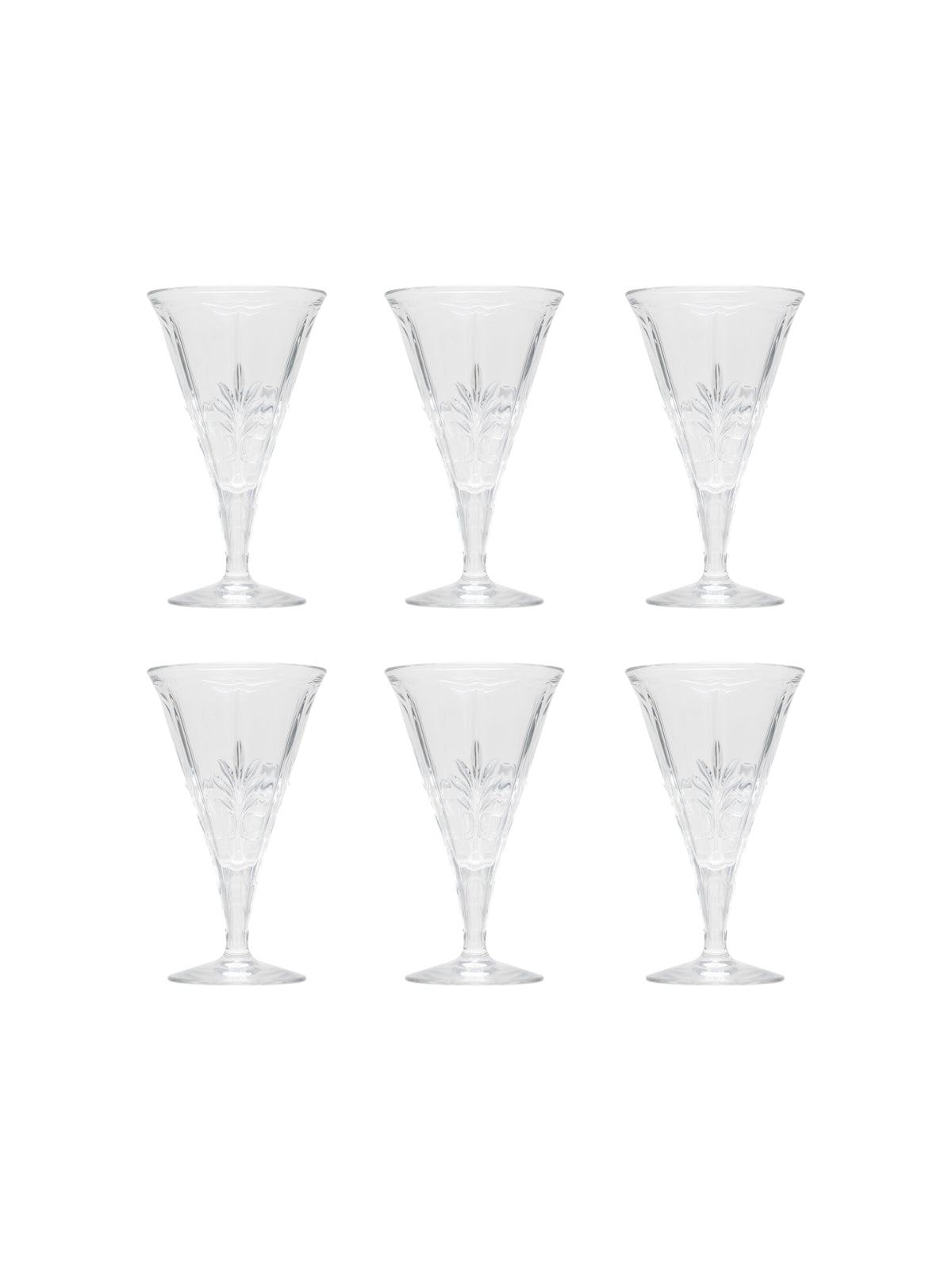 Vintage 1950s Fostoria Baroque Glasses Weston Table