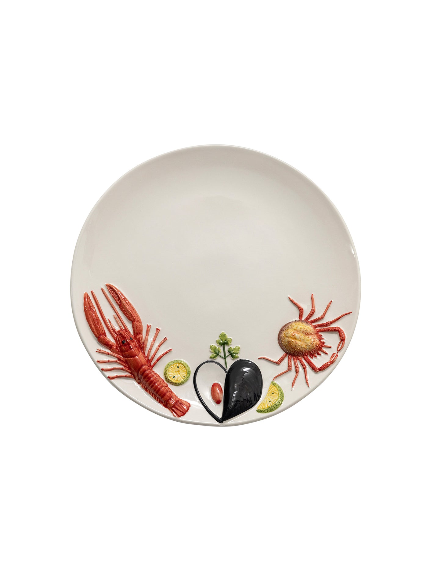 Vintage 1960s Bassano Marine Life Platter Weston Table