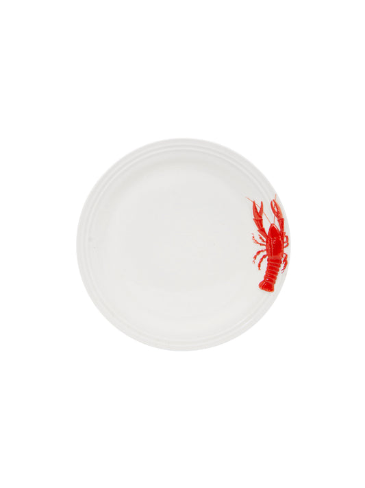 Vintage Bohemian Red Lobster Plate Weston Table