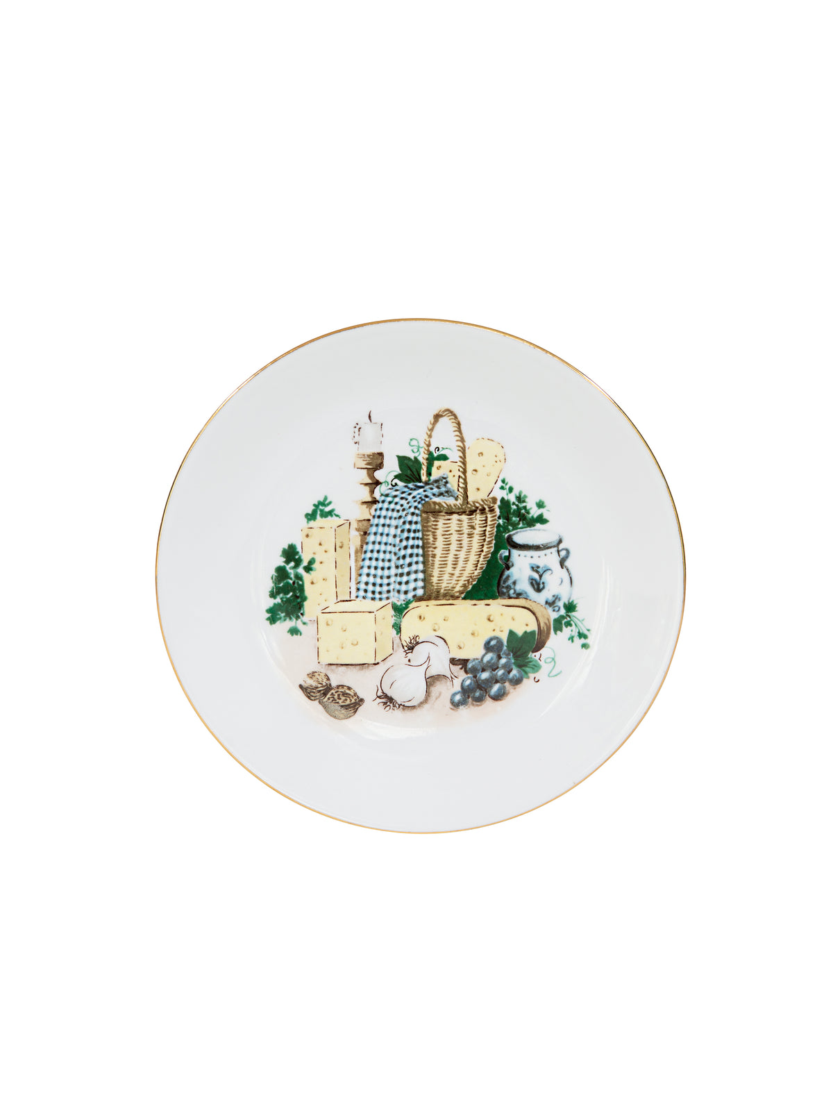 Vintage East German Transferware Plates Style 4 Weston Table