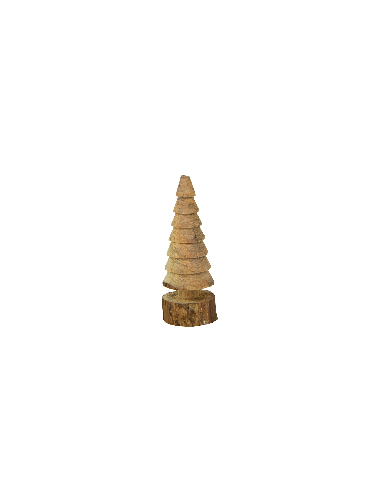 Vintage Hand Carved Wooden Forest Handmade Wooden Trees Extra Small Weston Table