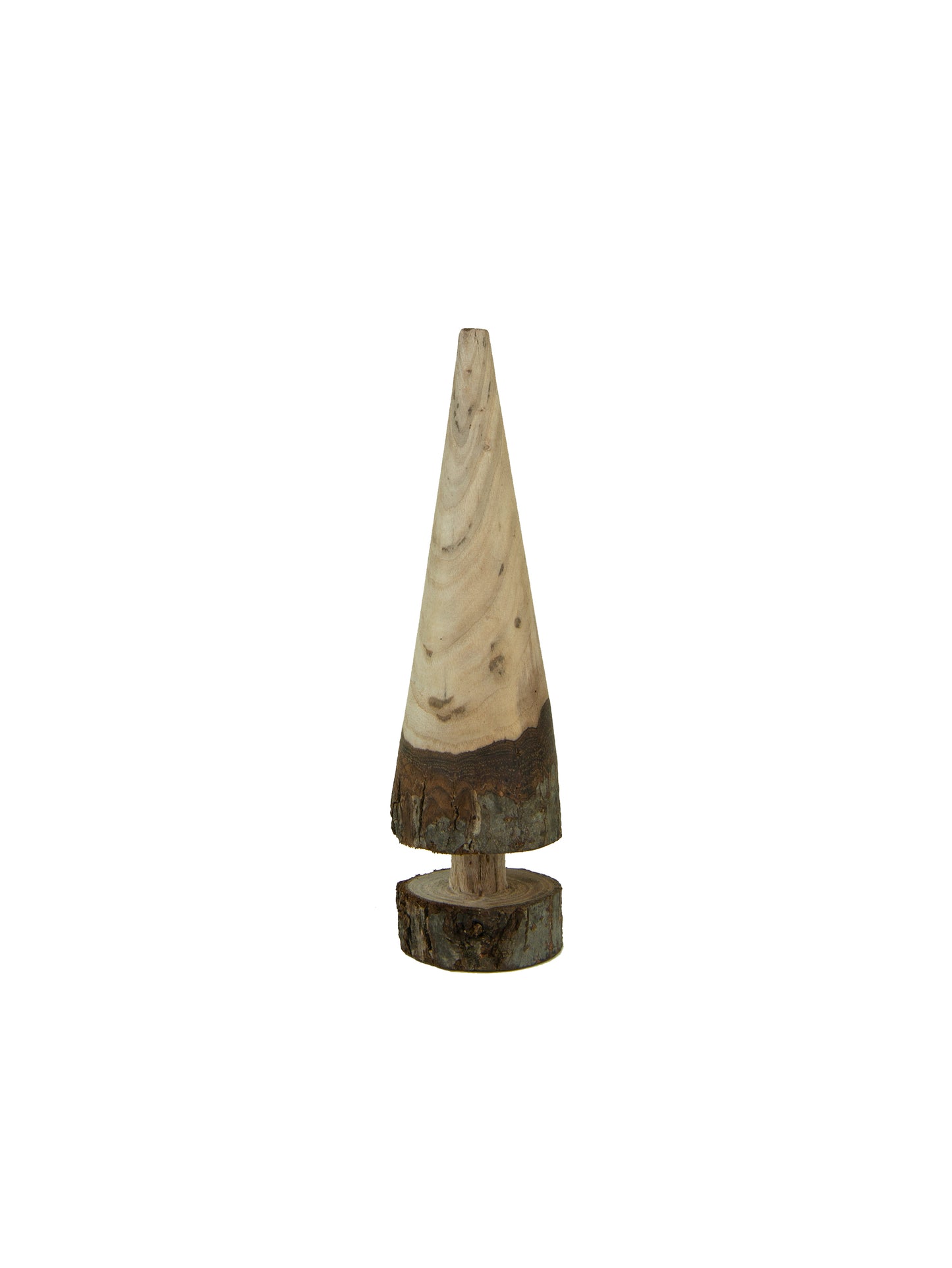 Vintage Hand Carved Wooden Forest Handmade Wooden Trees Small Weston Table