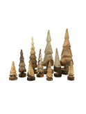 Vintage Hand Carved Wooden Forest Handmade Wooden Trees Weston Table