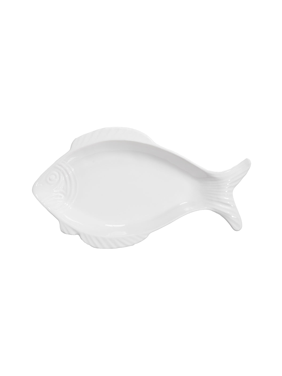 Vintage Retro White Fish Platter Weston Table