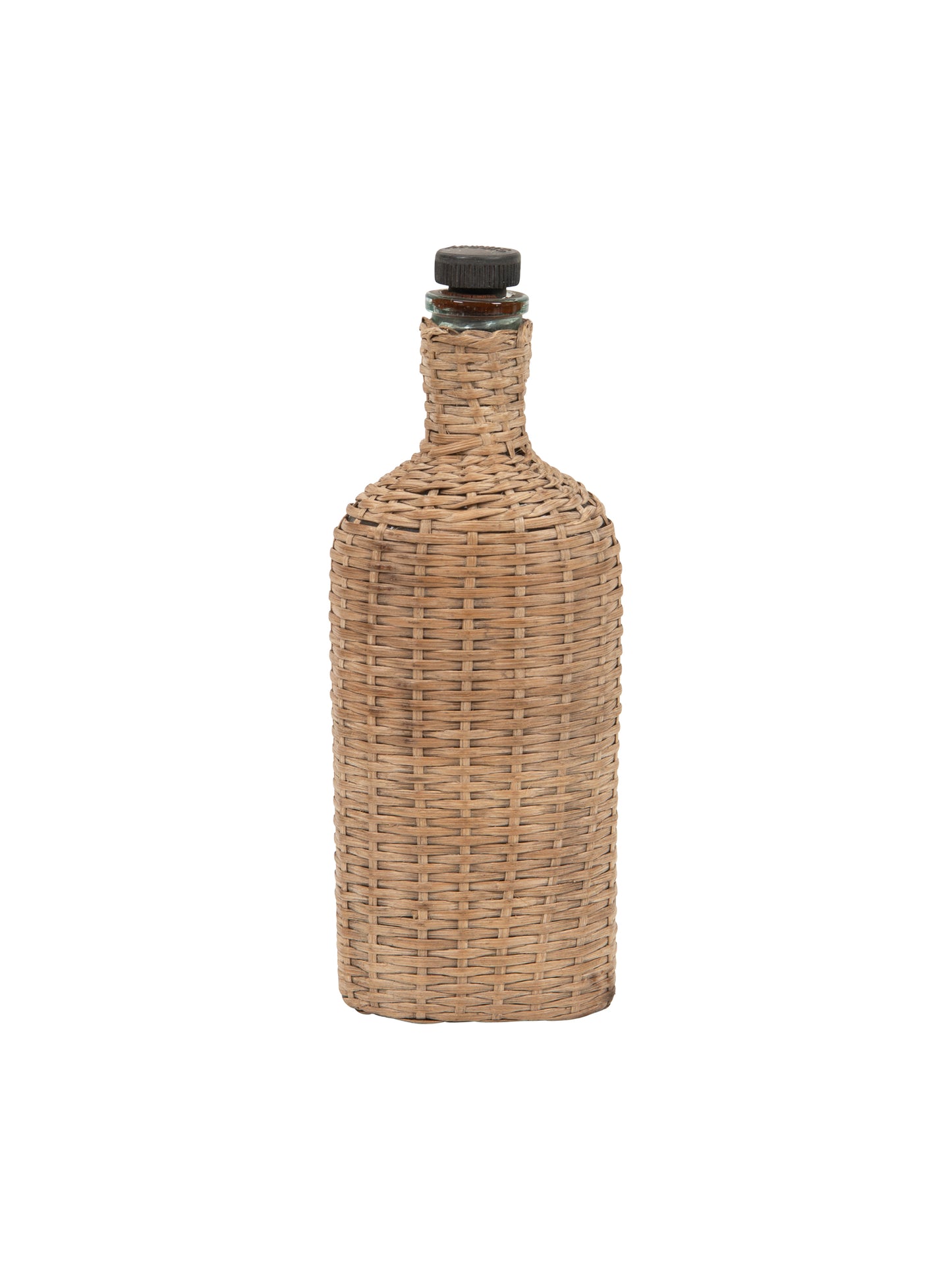 Vintage Wicker Flask 2 Weston Table