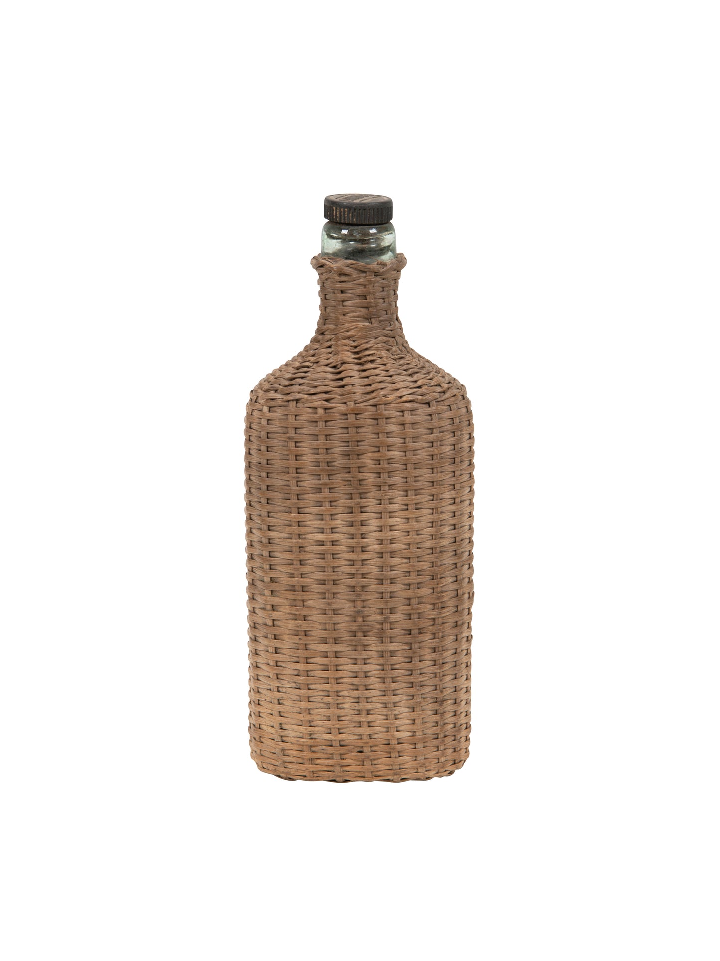 Vintage Wicker Flask 1 Weston Table