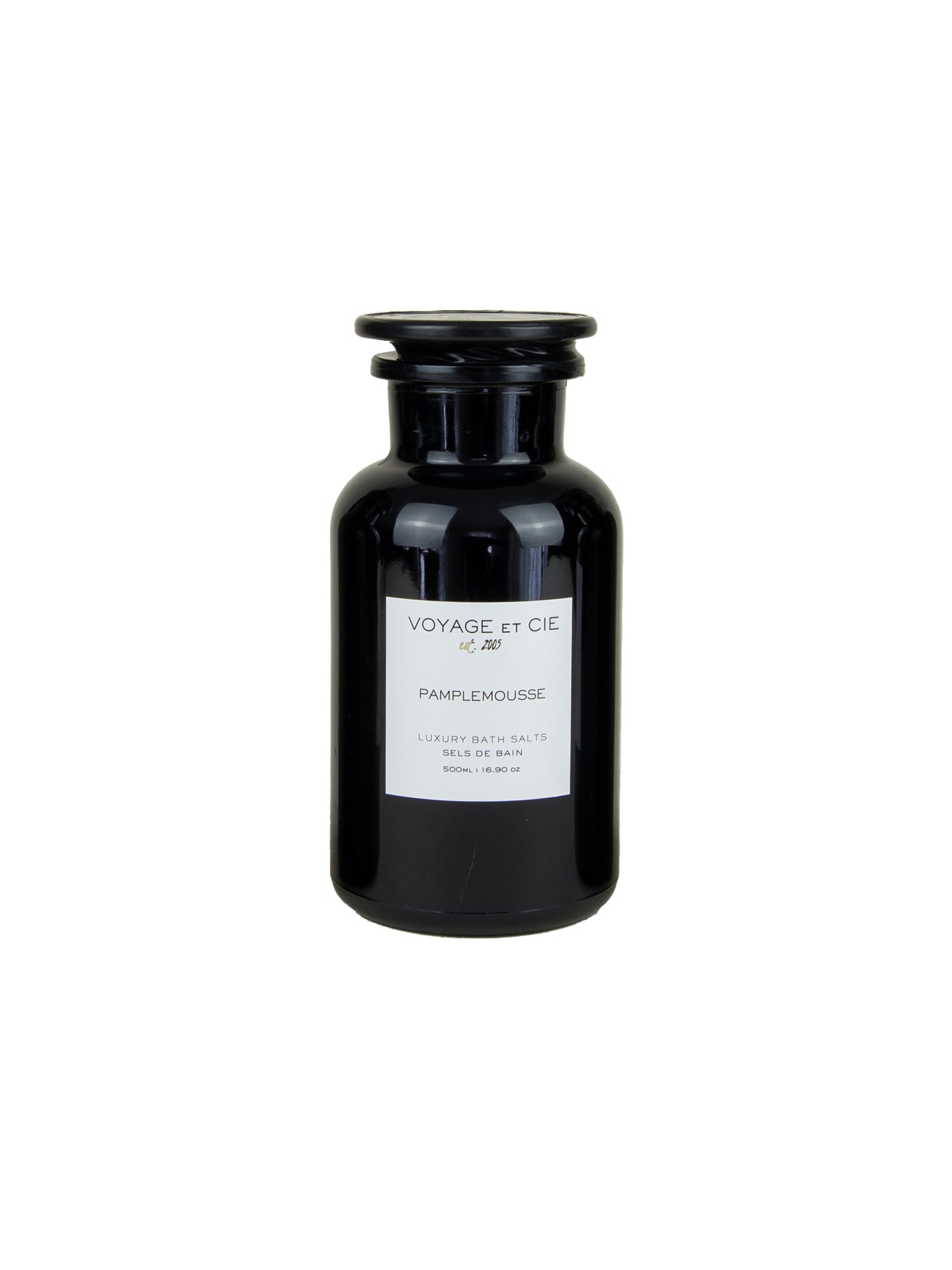 Voyage et Cie Sels de Bain Pampoulmousse Botanical Mineral Salts Weston Table