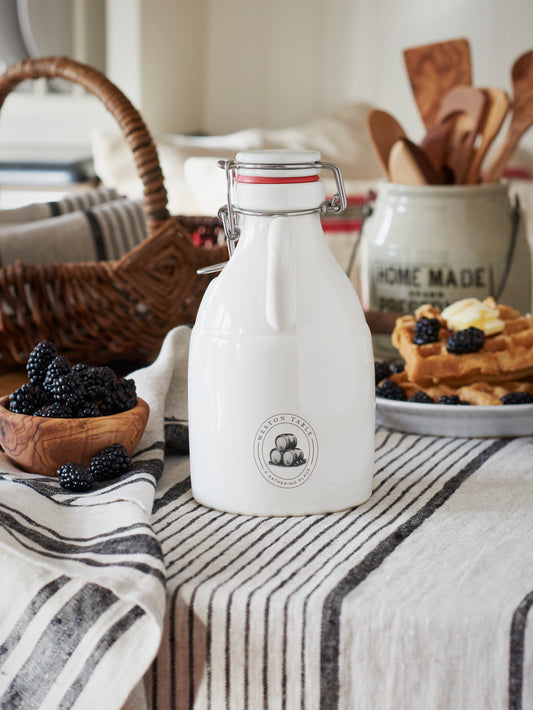 Barrel-Aged Bourbon and Rye Maple Syrup Weston Table