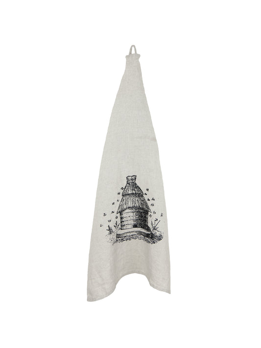 WT Beehive Linen Tea Towel Weston Table