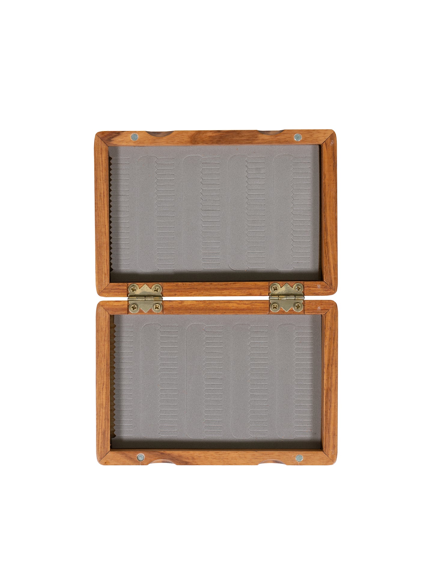 WT Burled Wood Fly Fishing Fly Box Weston Table