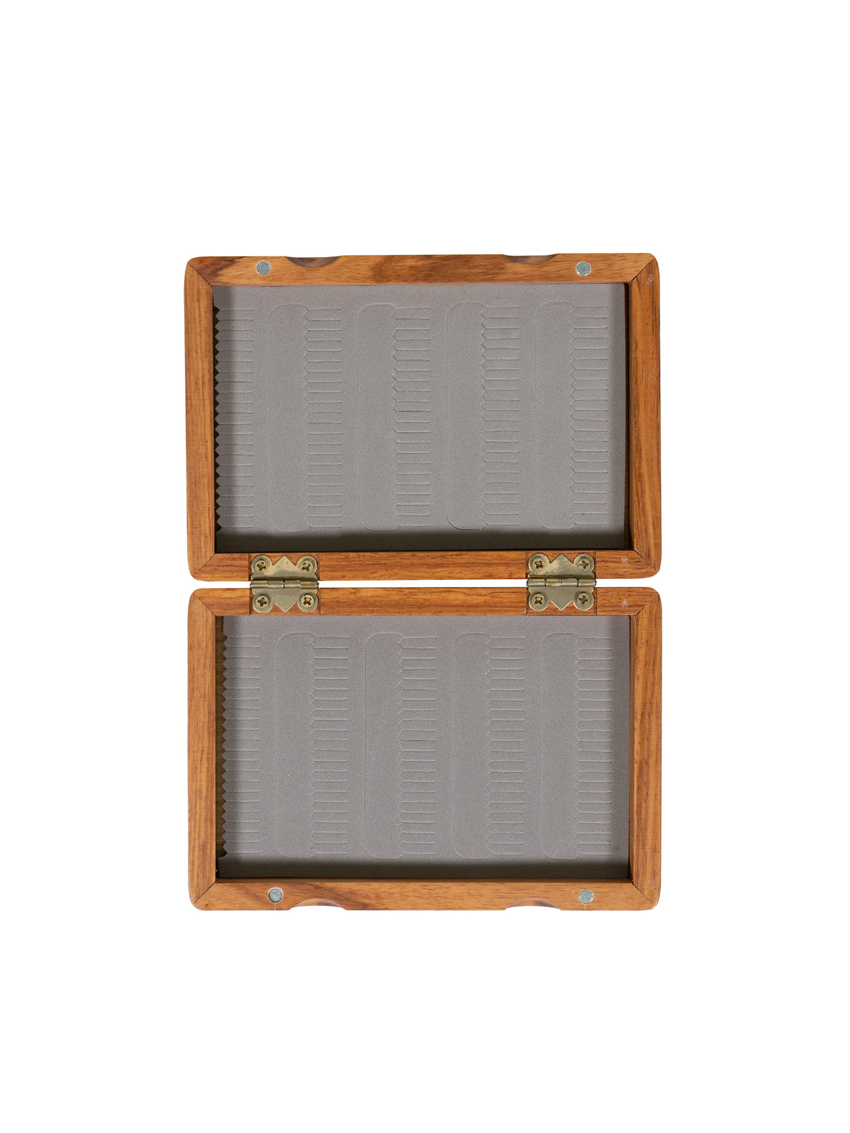WT Burled Wood Fly Fishing Fly Box Weston Table