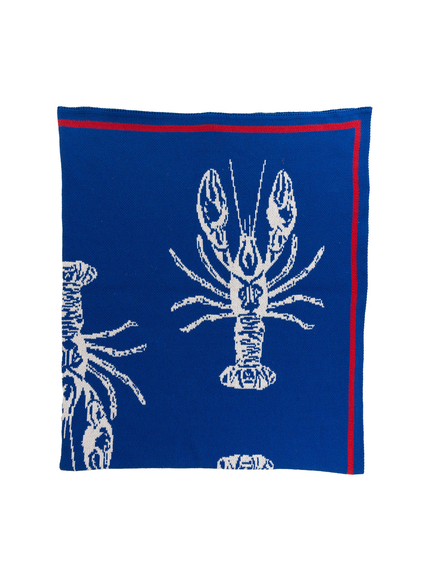 WT Eco Blue Lobster Throw Weston Table