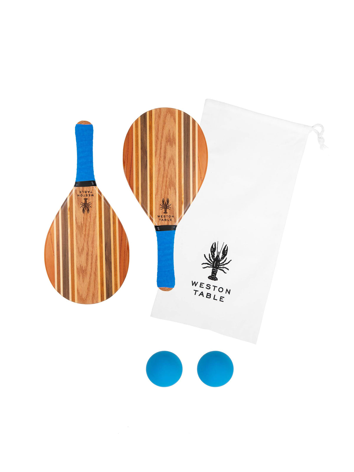 Frescobol Paddle Set Weston Table