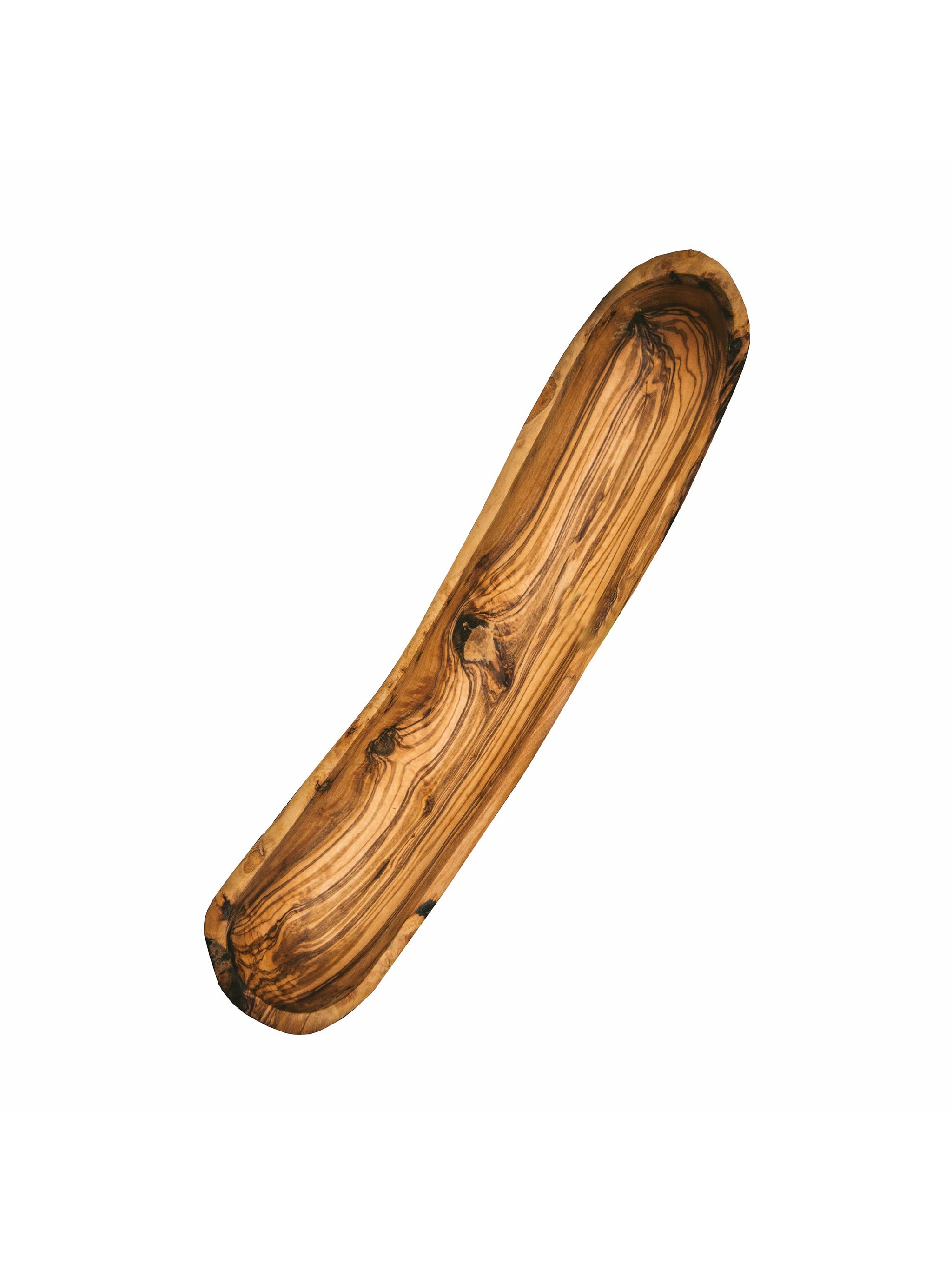 Shop the Hand Carved Olive Wood Bread Basket at Weston Table