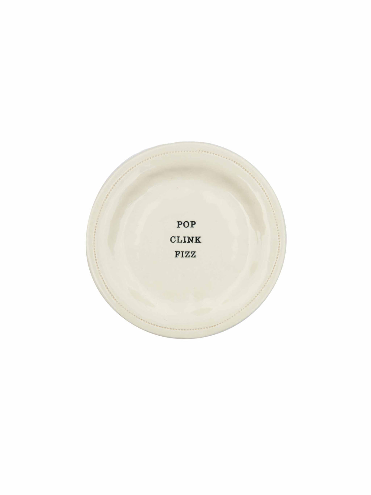 WT Holiday Canapé Plates Pop Clink Fizz Weston Table