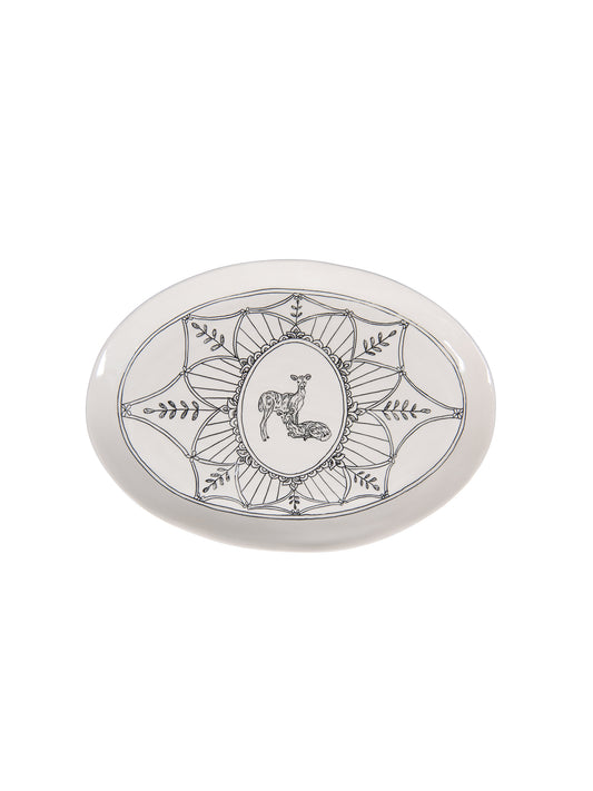 WT Hope and Mary Doe and Fawn Platter Weston Table