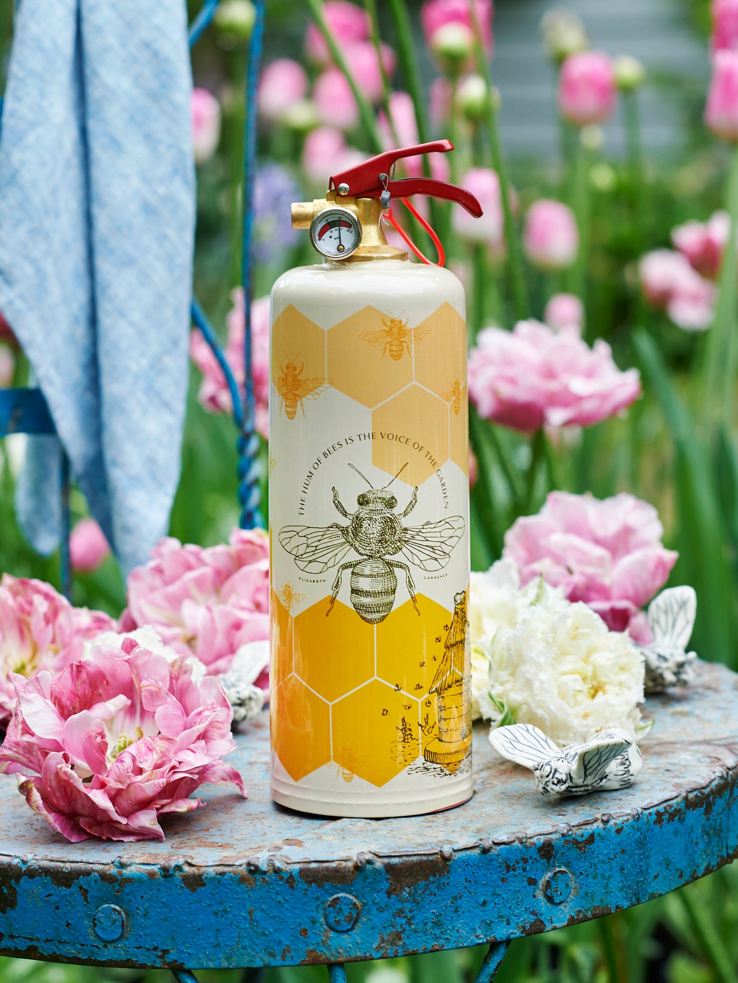 Hum of Bees Fire Extinguisher Weston Table