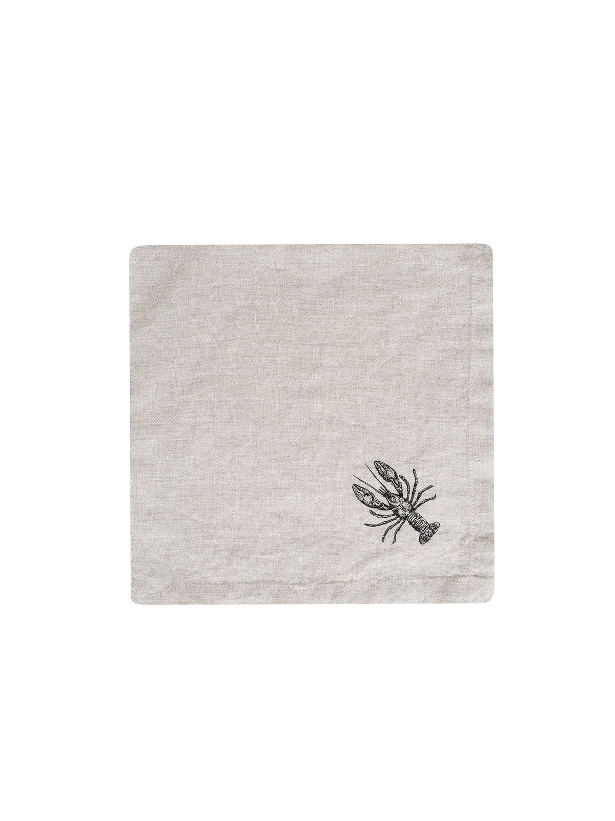 WT Lobster Linen Napkins Weston Table