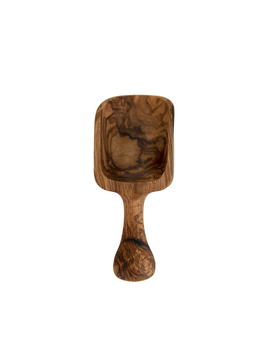 WT Olive Wood Flour Scoop Weston Table