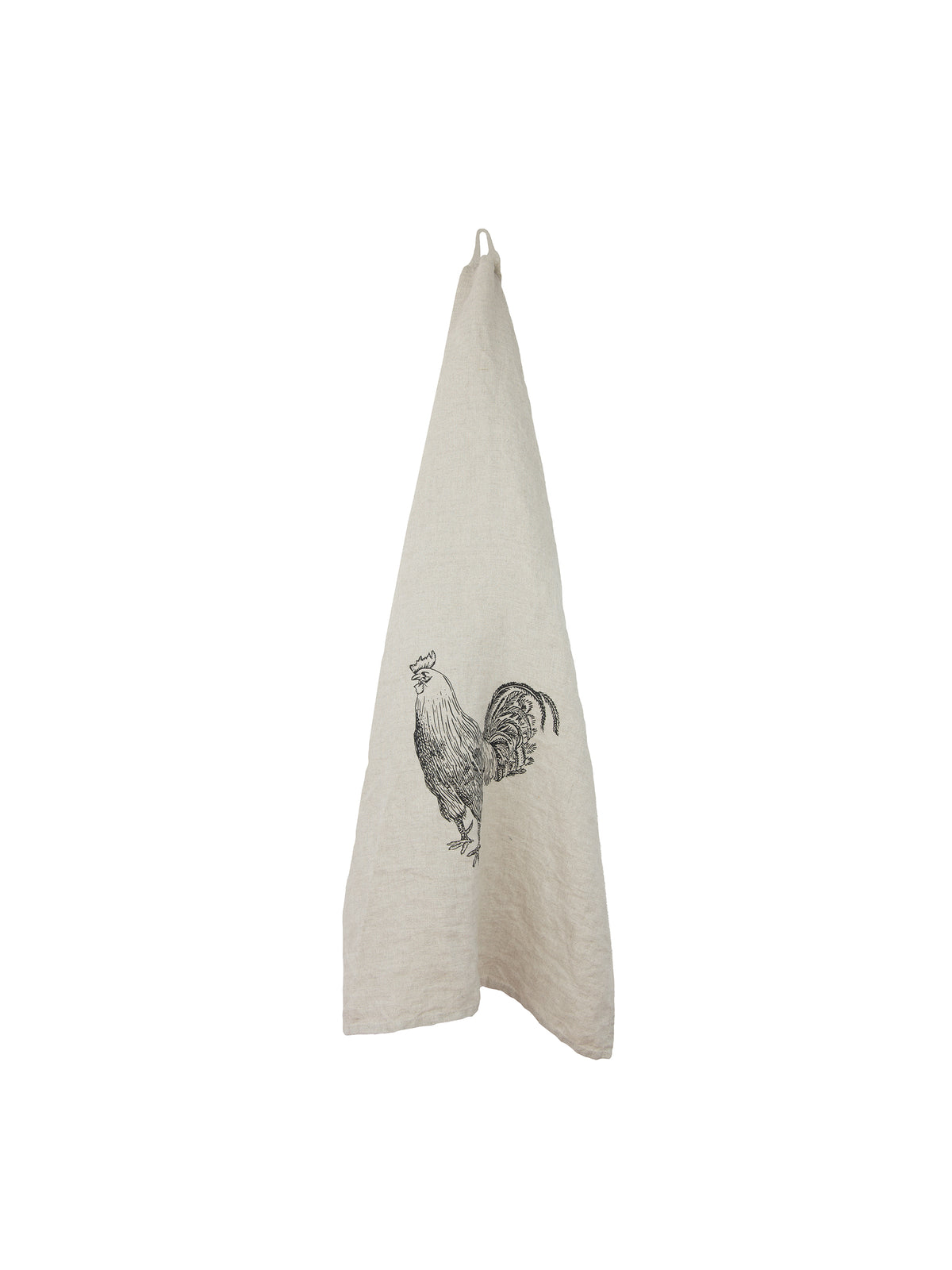 WT Rooster Linen Kitchen Towel Weston Table