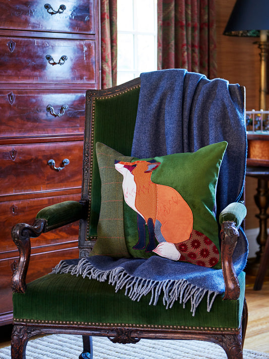 WT Carola van Dyke Sitting Fox Pillow Weston Table