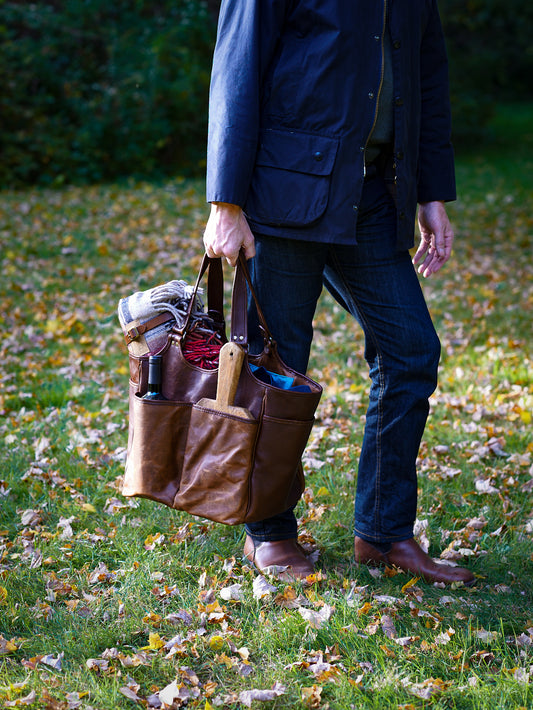 Weston Table Leather Tote