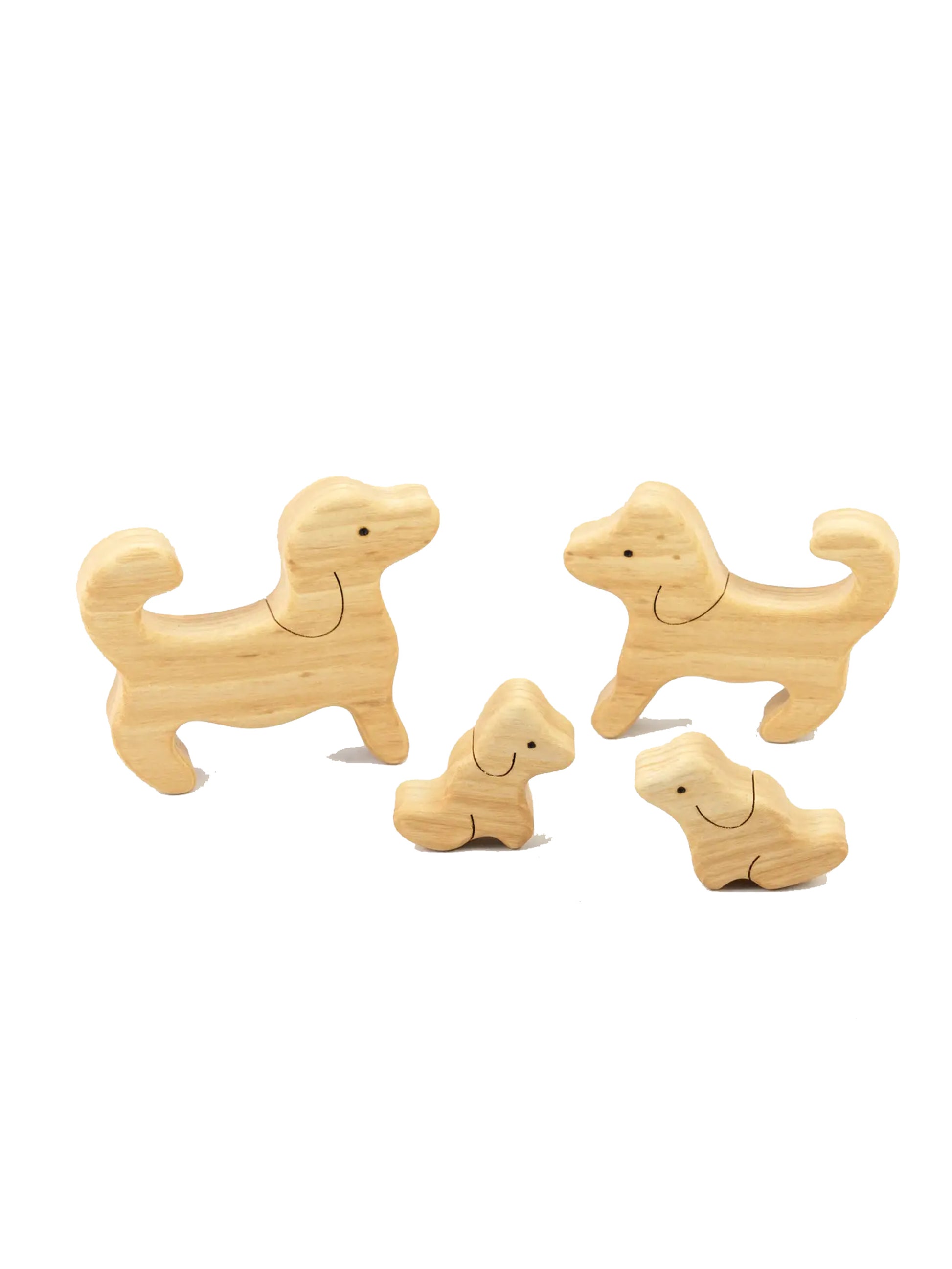 Heirloom Wooden Dog Family Puzzle Weston Table