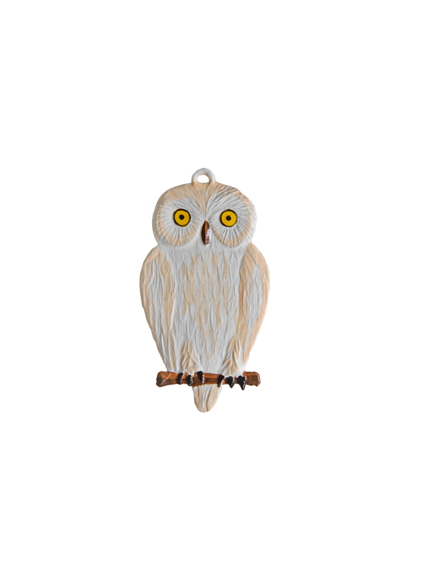 Wilhelm Schweizer Owl Ornaments Tan Weston Table