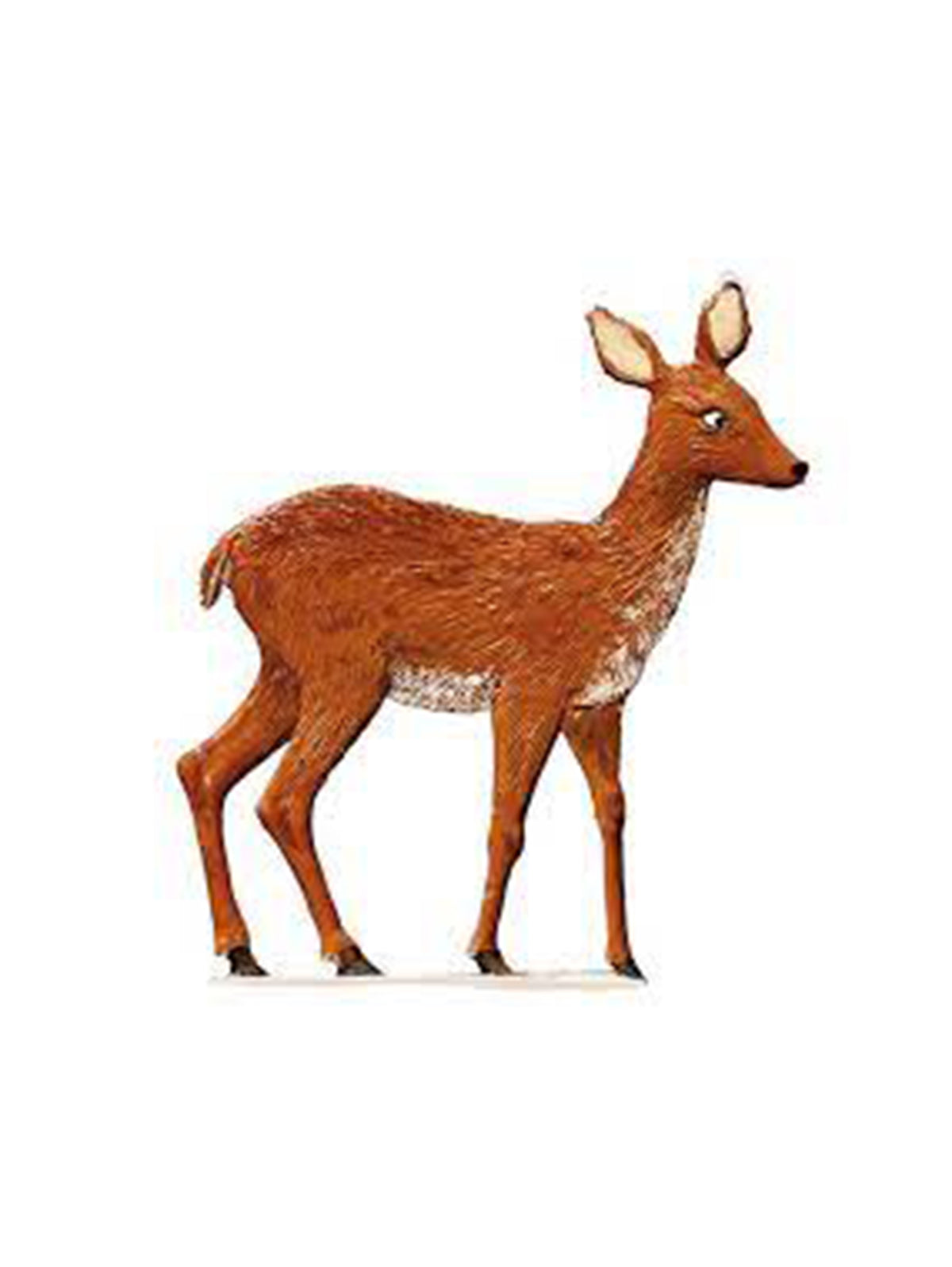 Wilhelm Schweizer Pewter Mama Doe with Snow Weston Table