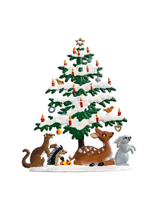 Wilhelm Schweizer Woodland Decorated Christmas Tree Weston Table