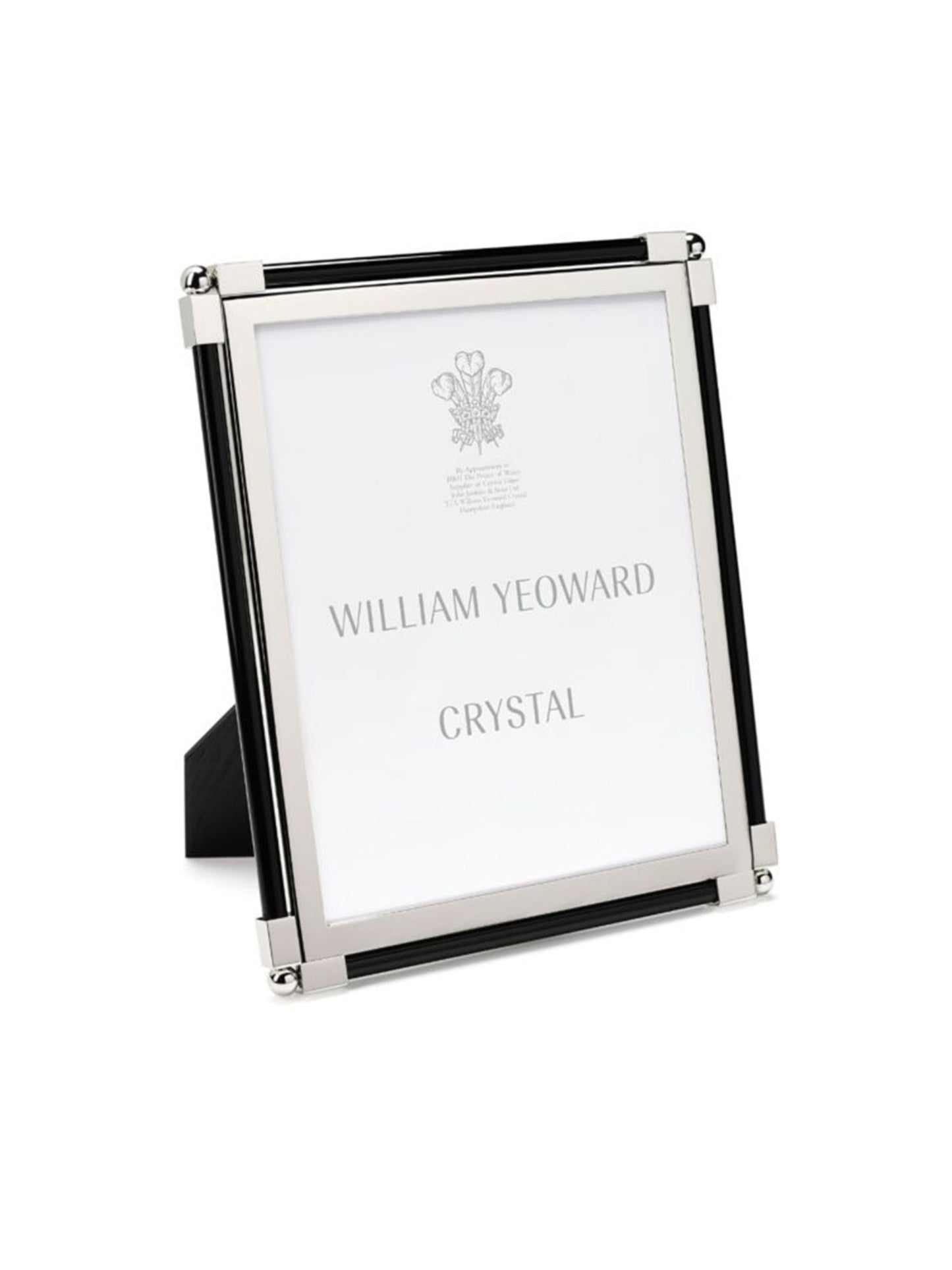 William Yeoward Crystal Classic Black Photo Frame 8 x 10 Weston Table