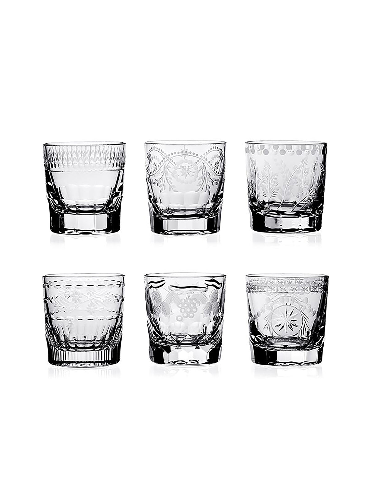 William Yeoward Crystal Boxed Liqueur Set Weston Table