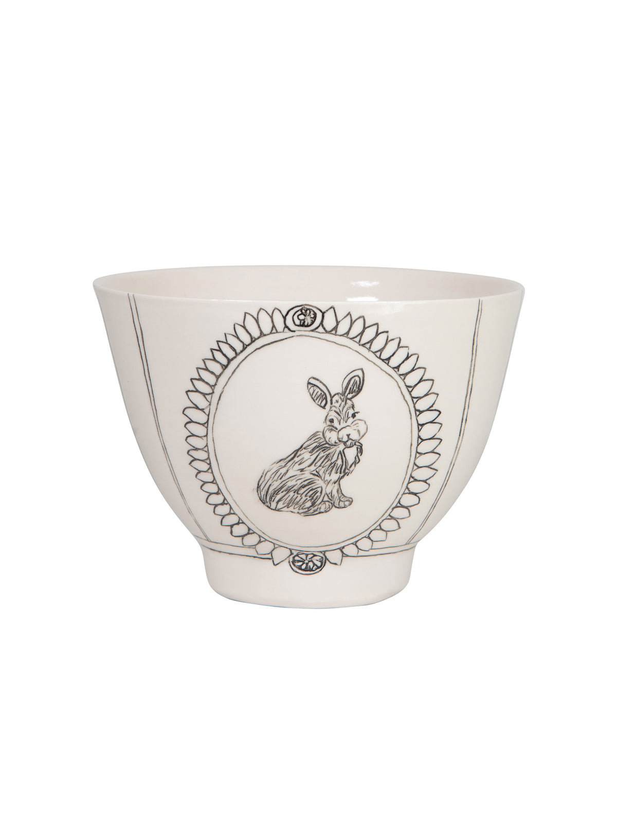 Hope and Mary Woodland Animal Serving Bowl Rabbit Weston Table