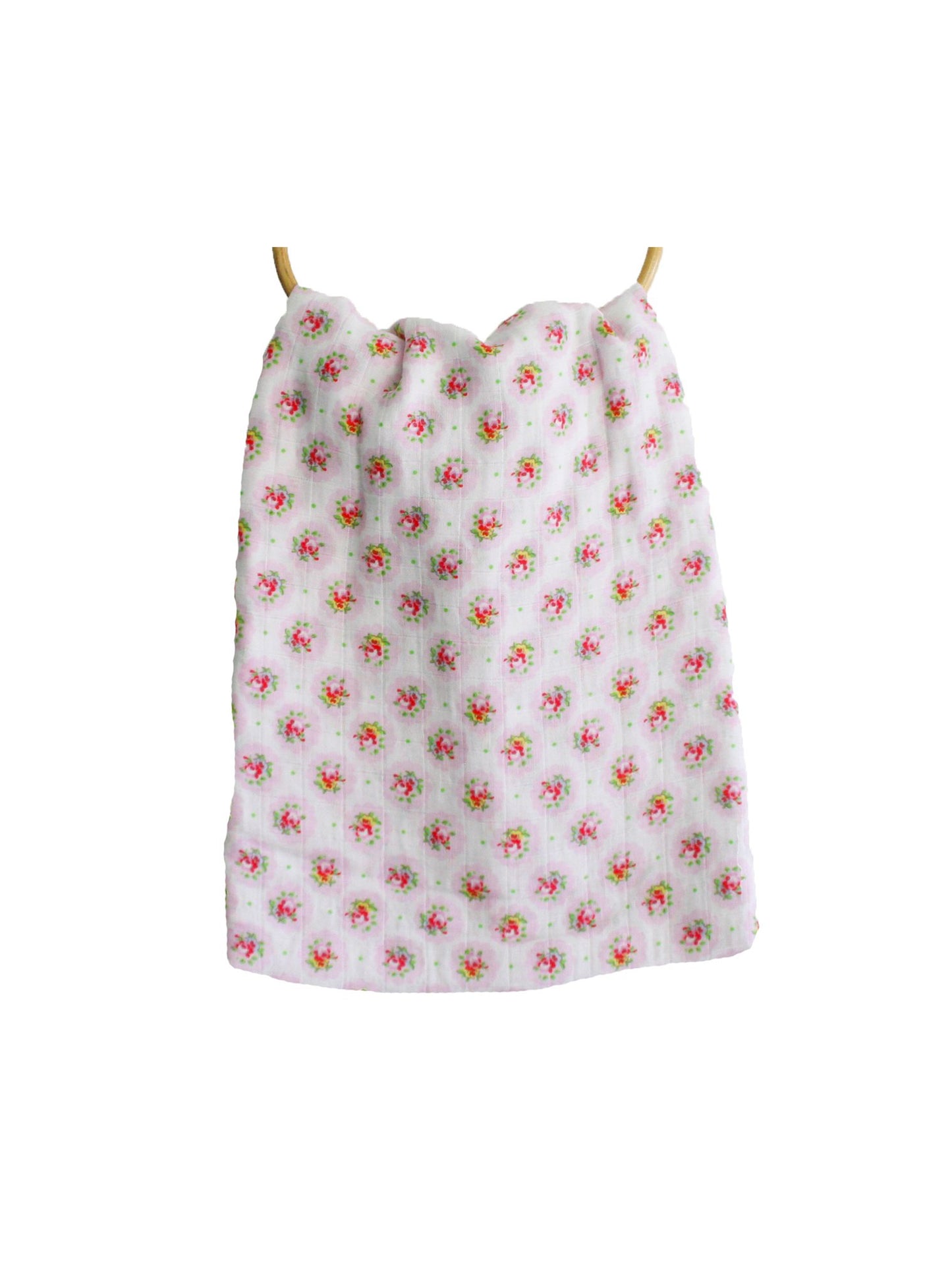 Alimrose Floral Medallion Muslin Swaddle Weston Table