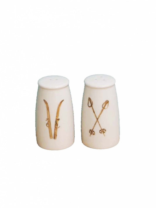 Chehoma Acentielle Ski Salt and Pepper Shakers